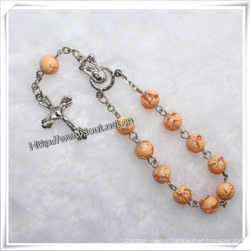 Single Decade Rosary Bracelets Wholesaler for Bracelet & Bangle (IO-CE035)